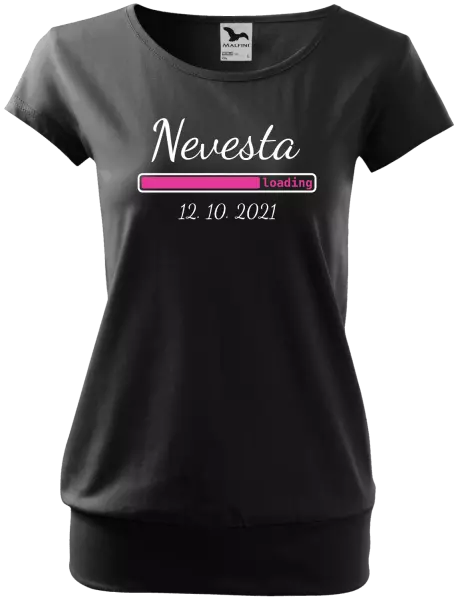 Dámske tričko Nevesta loading