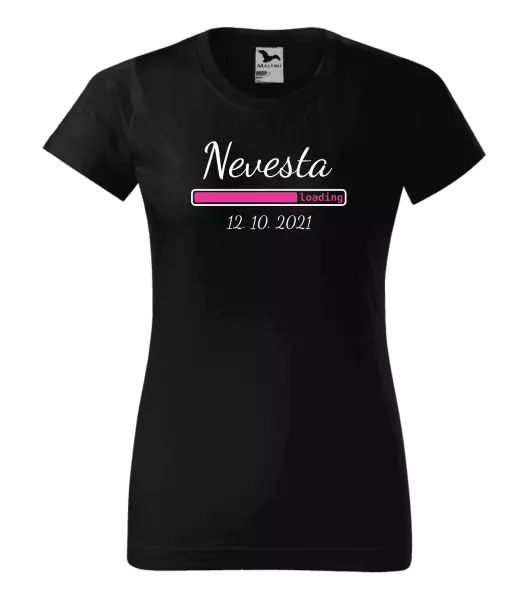 Dámske tričko Nevesta loading