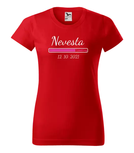 Dámske tričko Nevesta loading
