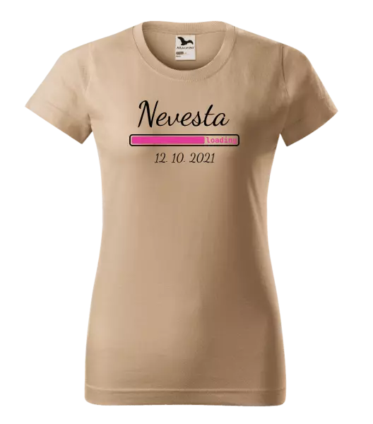 Dámske tričko Nevesta loading