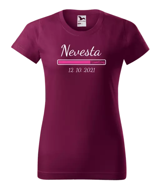 Dámske tričko Nevesta loading