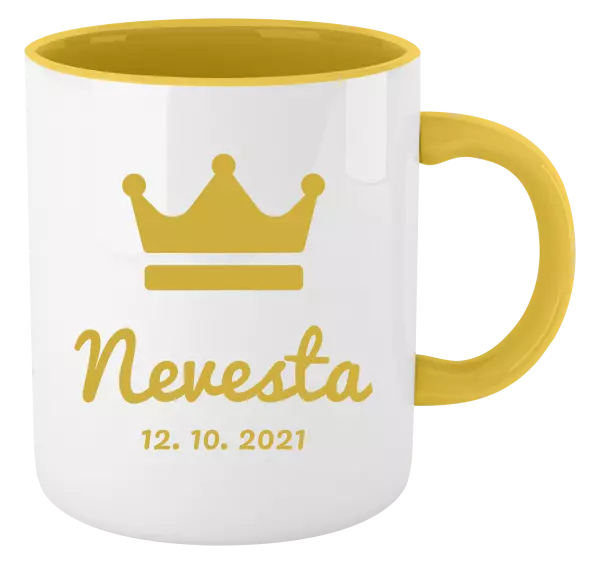 Hrnček  Nevesta s dátumom