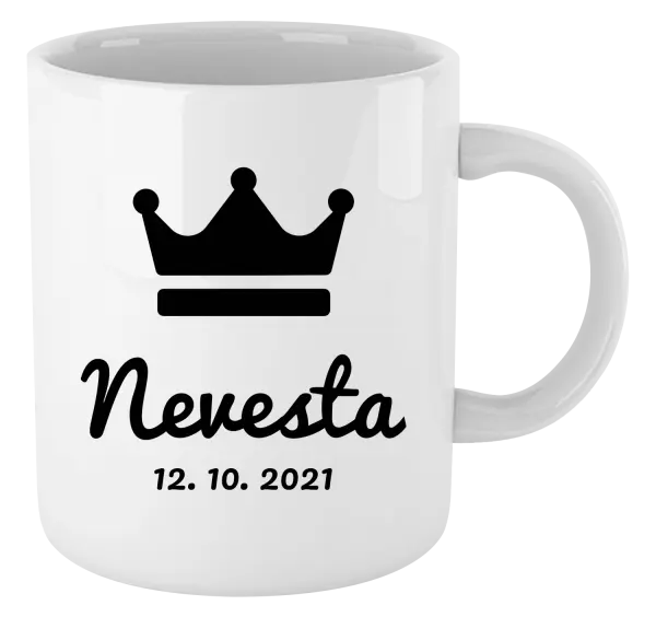 Hrnček Nevesta s dátumom