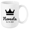 Hrnček Nevesta s dátumom