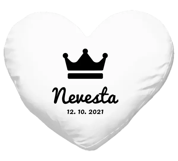 Vankúš Nevesta s dátumom