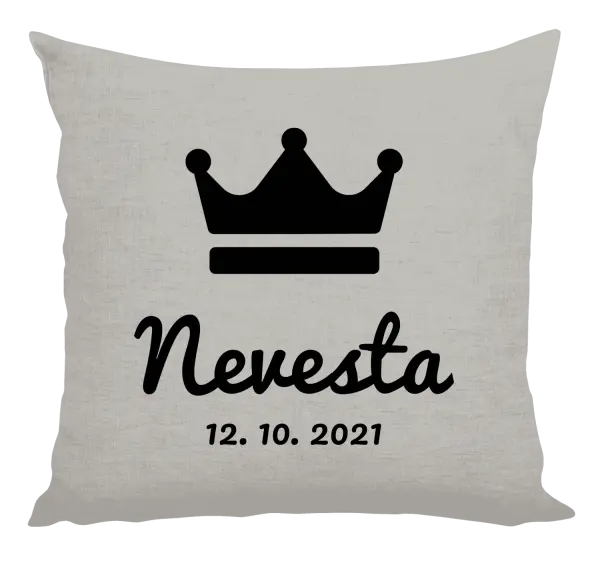 Vankúš Nevesta s dátumom