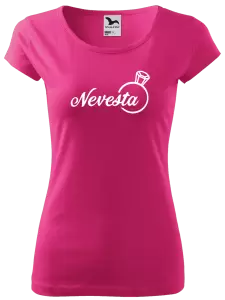 Dámske tričko Nevesta s prsteňom