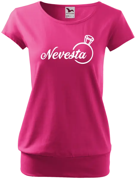 Dámske tričko Nevesta s prsteňom