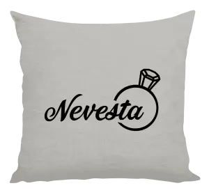 Vankúš Nevesta s prsteňom