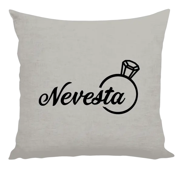Vankúš Nevesta s prsteňom