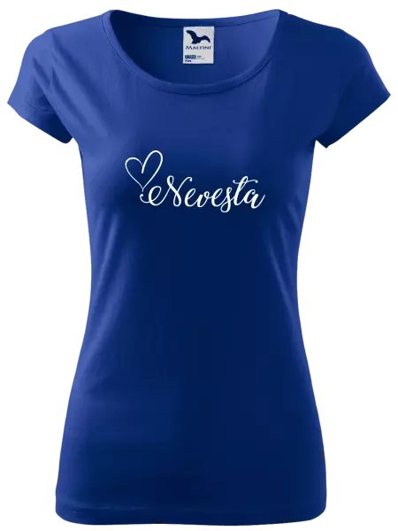 Dámske tričko Nevesta so srdiečkom