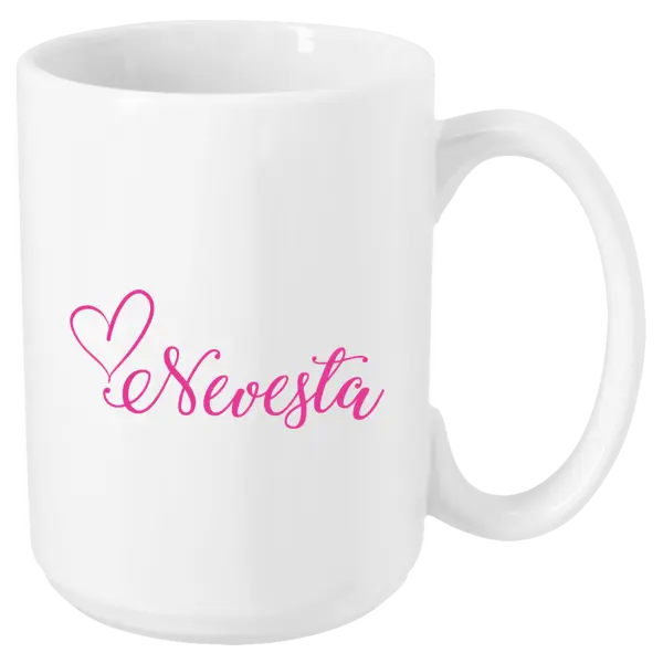 Hrnček Nevesta so srdiečkom
