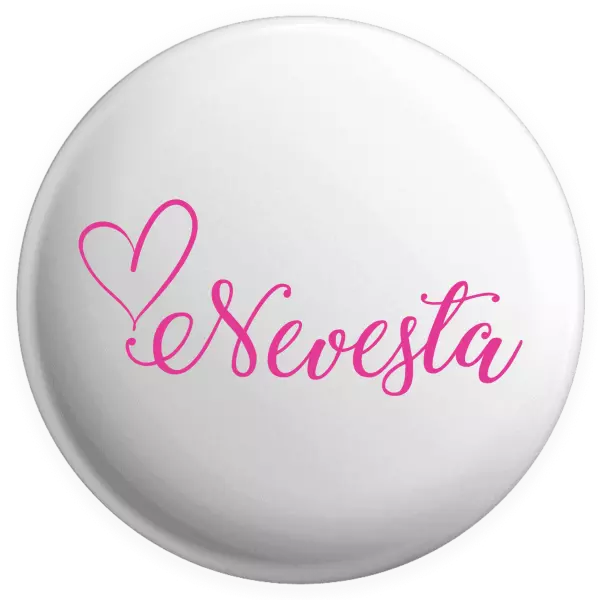 Placka Nevesta so srdiečkom