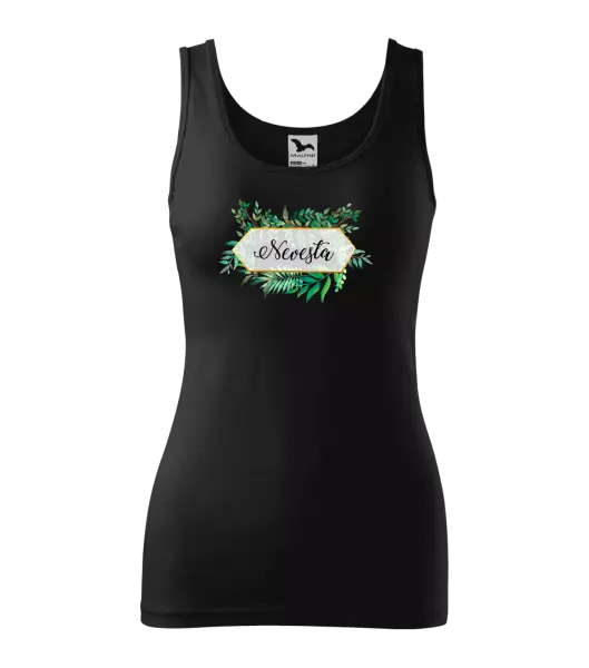 Dámske tielko Nevesta zelené listy