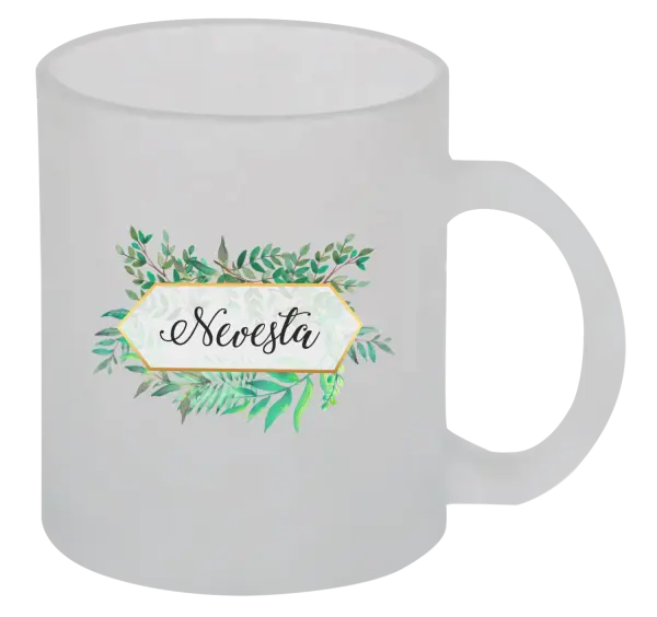 Hrnček Nevesta zelené listy