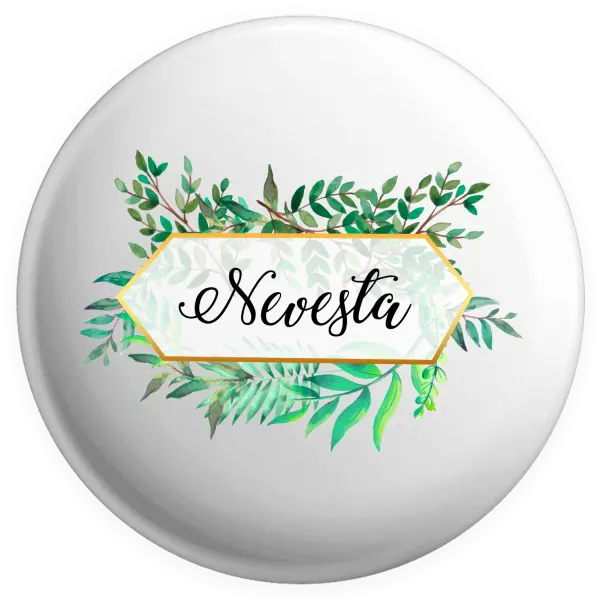 Placka Nevesta zelené listy