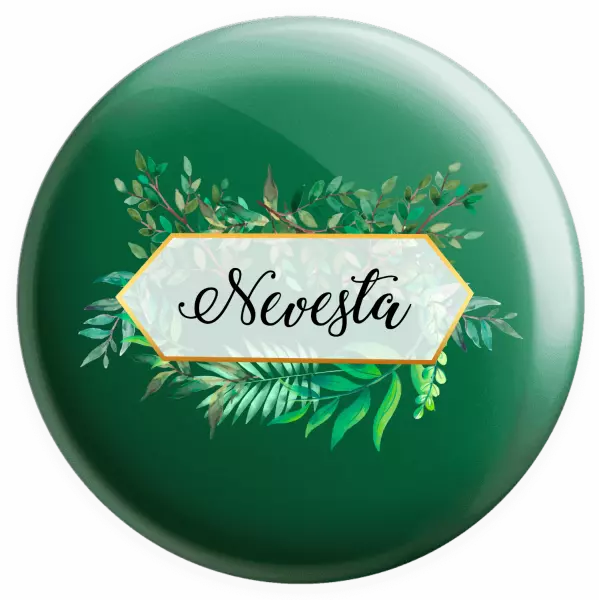 Placka Nevesta zelené listy