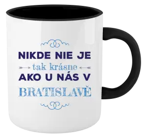 Hrnček  Nikde nie je tak krásne, ako u nás v ...