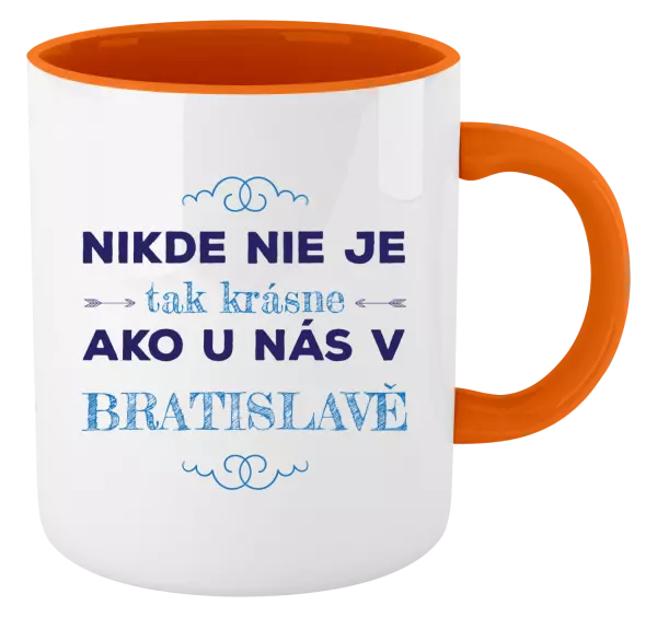 Hrnček  Nikde nie je tak krásne, ako u nás v ...