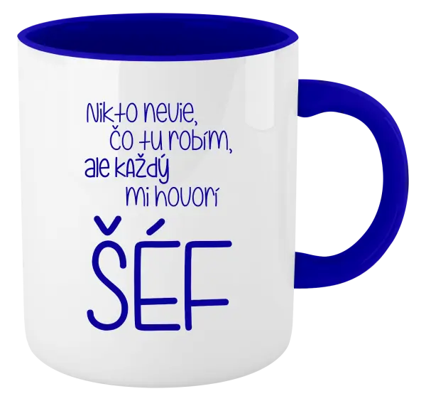 Hrnček  Nikto nevie, čo tu robím, ale každý mi hovorí