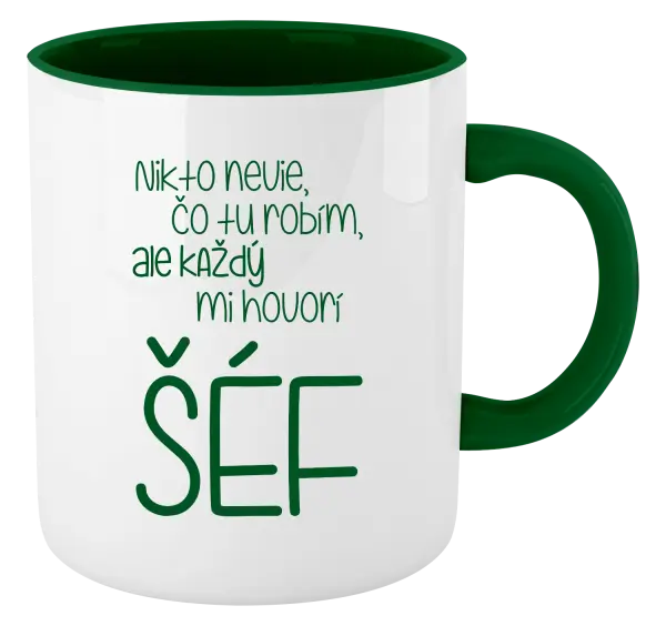 Hrnček  Nikto nevie, čo tu robím, ale každý mi hovorí