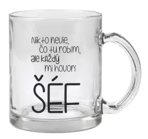 Hrnček Nikto nevie, čo tu robím, ale každý mi hovorí