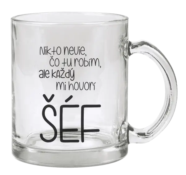 Hrnček Nikto nevie, čo tu robím, ale každý mi hovorí