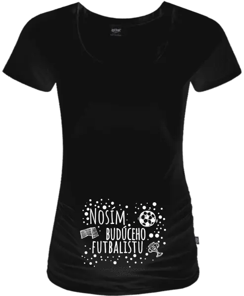 Tehotenské tričko Nosím budúceho futbalistu