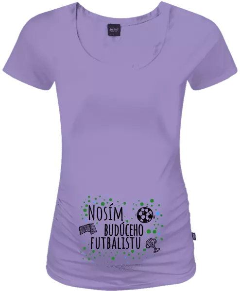 Tehotenské tričko Nosím budúceho futbalistu