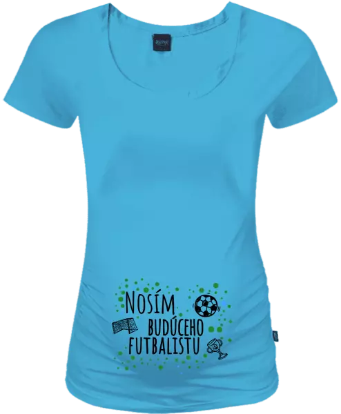 Tehotenské tričko Nosím budúceho futbalistu