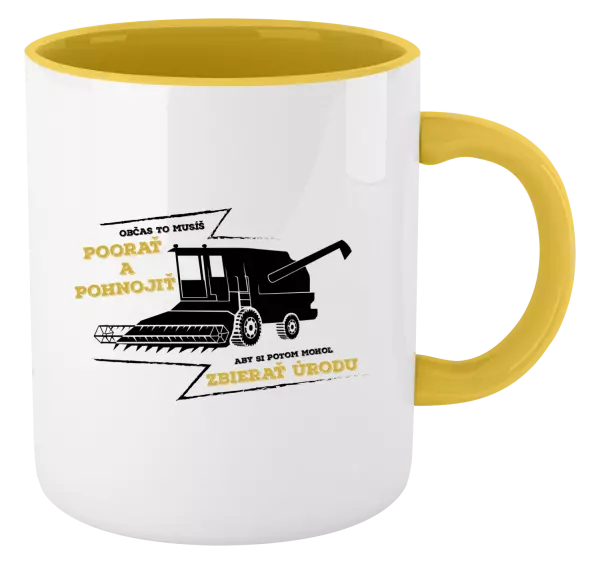 Hrnček  Občas to musíš poorať a pohnojiť