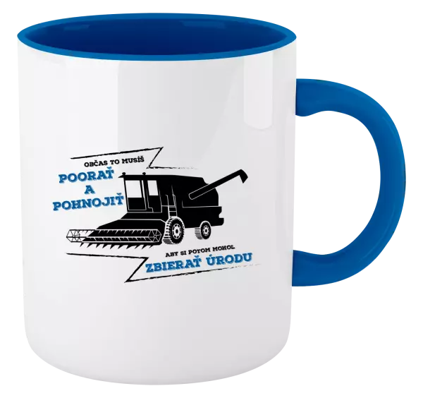 Hrnček  Občas to musíš poorať a pohnojiť