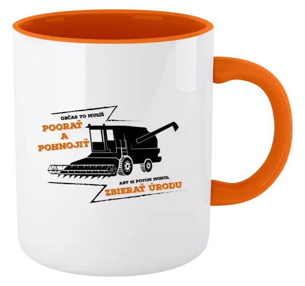 Hrnček  Občas to musíš poorať a pohnojiť