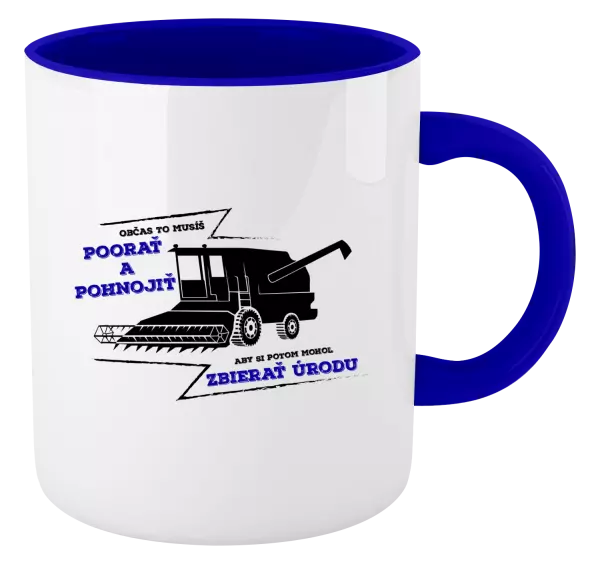 Hrnček  Občas to musíš poorať a pohnojiť