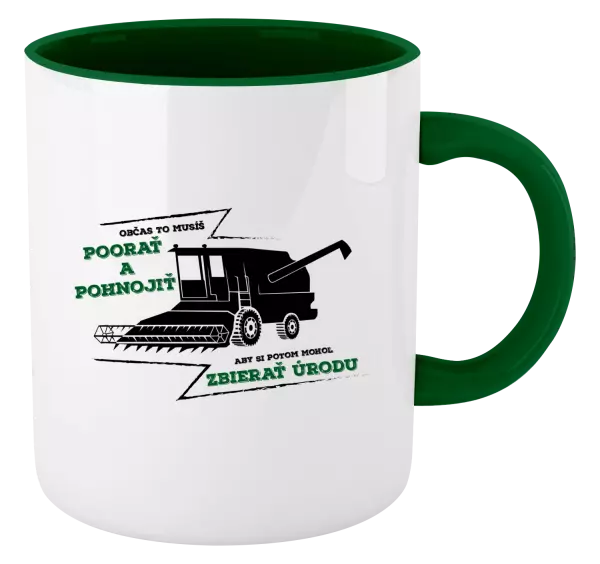 Hrnček  Občas to musíš poorať a pohnojiť