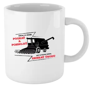 Hrnček Občas to musíš poorať a pohnojiť