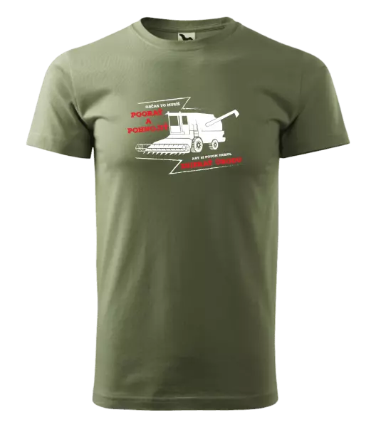 Pánske tričko Občas to musíš poorať a pohnojiť
