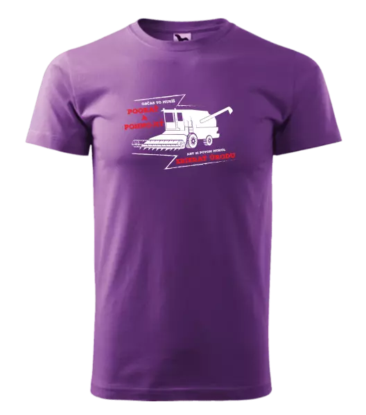 Pánske tričko Občas to musíš poorať a pohnojiť