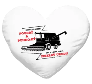 Vankúš Občas to musíš poorať a pohnojiť