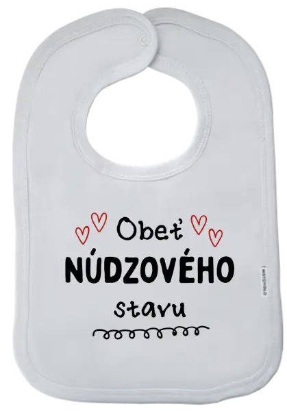 Detský podbradník Obeť núdzového stavu