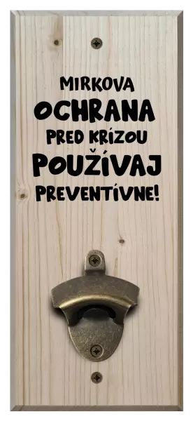 Nástěnný otvírák 