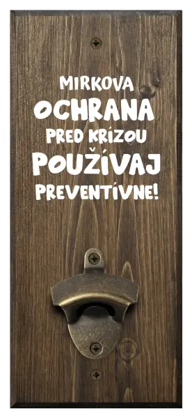 Nástěnný otvírák
