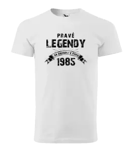 Pánske narodeninové tričko Pravé legendy sa narodili v...