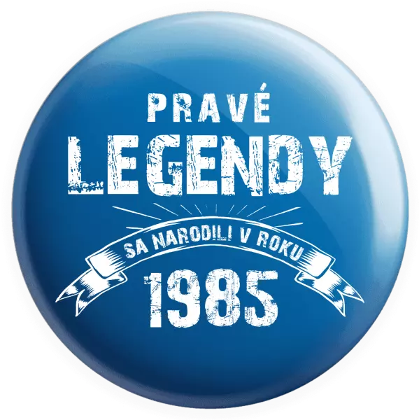 Placka Pravé legendy sa narodili v...