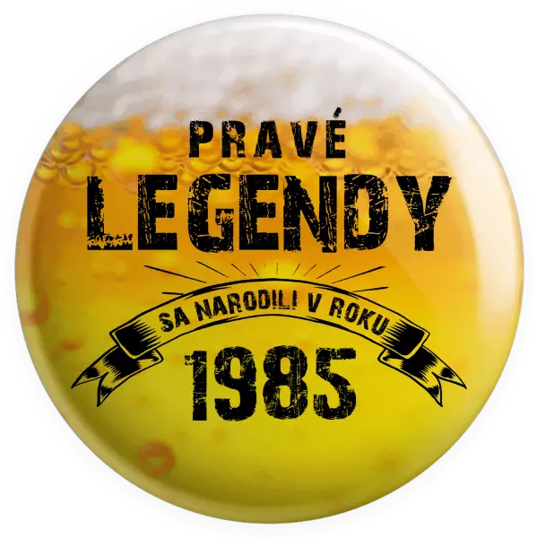 Placka Pravé legendy sa narodili v...