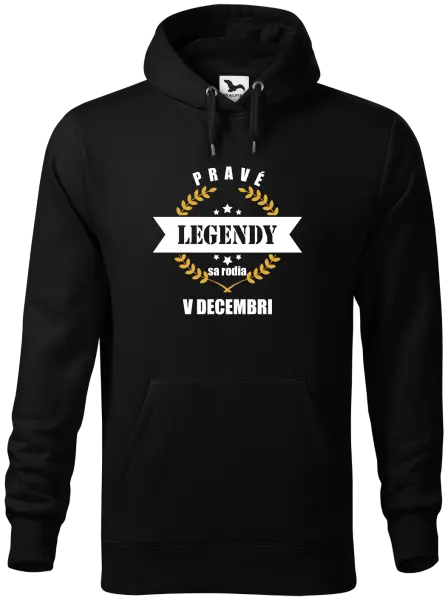 Pánska mikina Pravé legendy sa rodia v ... 