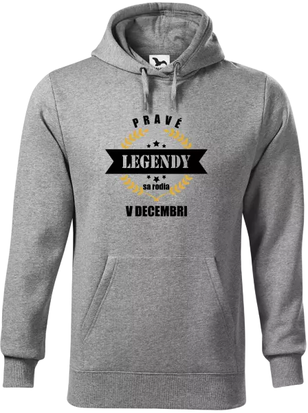 Pánska mikina Pravé legendy sa rodia v ... 