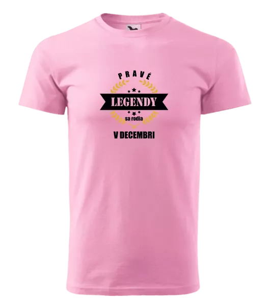 Pánske narodeninové tričko Pravé legendy sa rodia v ... 
