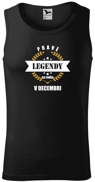 Pánske tielko Pravé legendy sa rodia v ... 