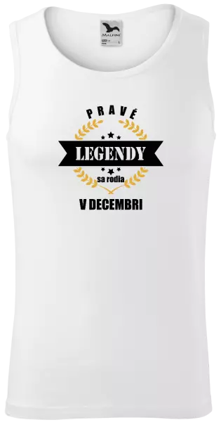 Pánske tielko Pravé legendy sa rodia v ... 